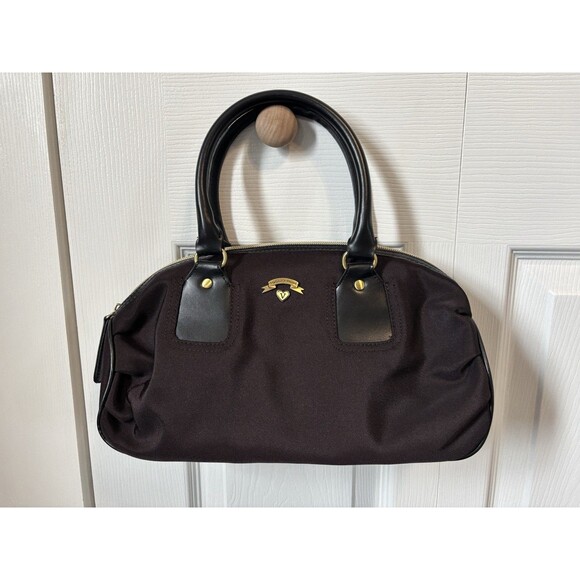 Victoria's Secret Vintage Y2K Deep Brown Mini Baguette Purse Handbag - Rare VS - Picture 1 of 10